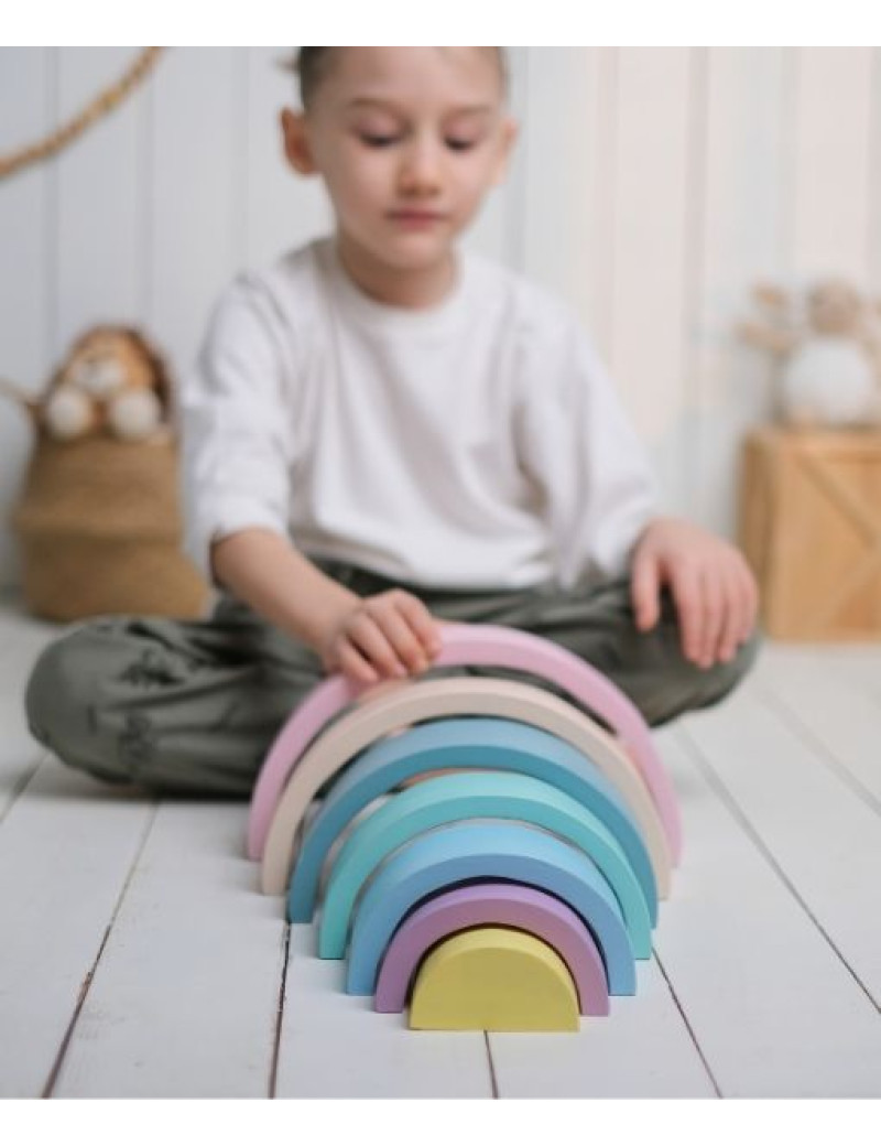 WALDORF GÖKKUŞAĞI SERİSİ 7 Lİ PASTEL RENK