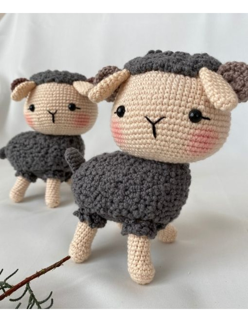 Amigurumi Kuzu | El Yapımı Organik Örgü Oyuncak