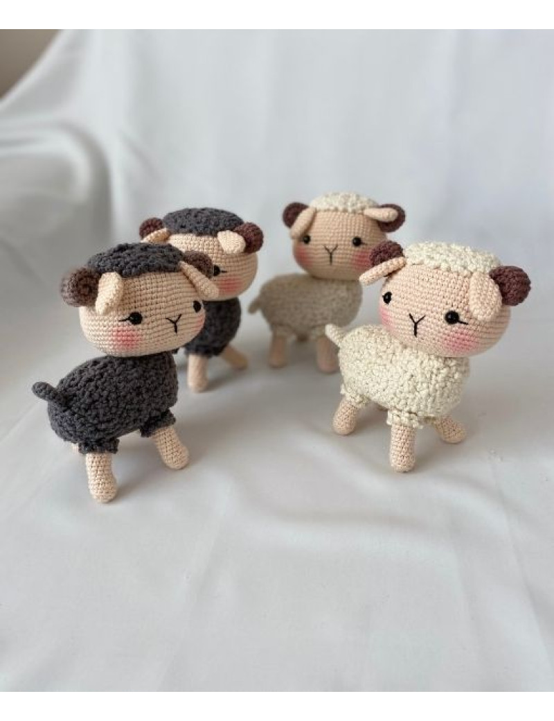 Amigurumi Kuzu | El Yapımı Organik Örgü Oyuncak
