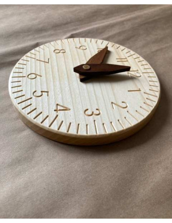 Ahşap Montessori Saat Eğitsel Oyuncak