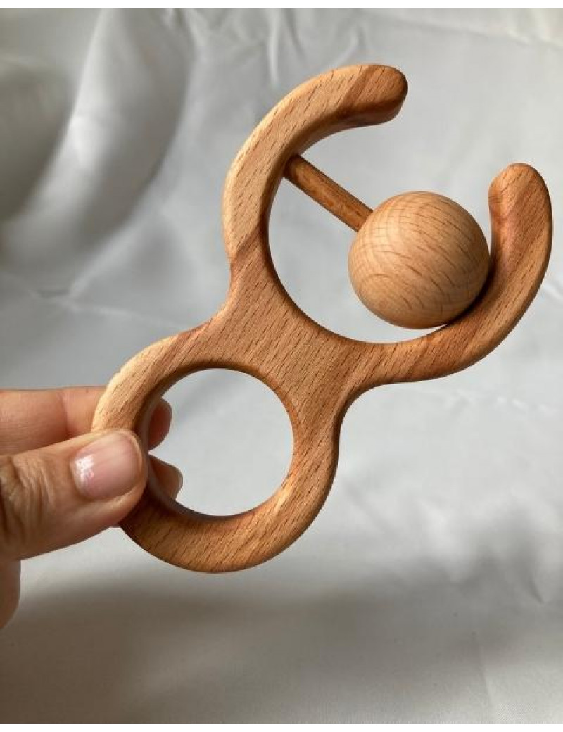 AHŞAP BEBEK ÇINGIRAĞI
