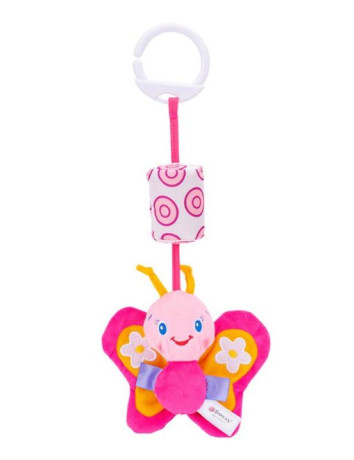 Sozzy Toys Çıngıraklı Salıncaklı Kelebek | Bebekler İçin Eğlenceli Aktivite Oyuncağı