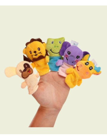 Sozzy Toys Parmak Peluş Oyuncak Serisi | Sevimli ve Güvenli Bebek Oyuncağı