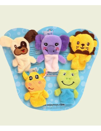 Sozzy Toys Parmak Peluş Oyuncak Serisi | Sevimli ve Güvenli Bebek Oyuncağı